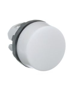 Lampka sygnalizacyjna ML1-100W biała, głowica lampki bez ramki i źródła światła