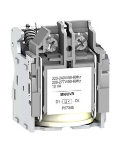 Wyzwalacz podnapięciowy MN - 220-240VAC NSX do NSX100-630, CVS
