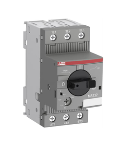 Wyłącznik silnikowy MS132-1.6, zakres 1.0-1.6A, 0.55kW, Icu 100kA, ster. pokrętłem