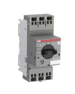 Wyłącznik silnikowy MS132-25K, zakres 20-25A, 11.0kW, Icu 100kA, ster. pokrętłem, zaciski Push-in Spring