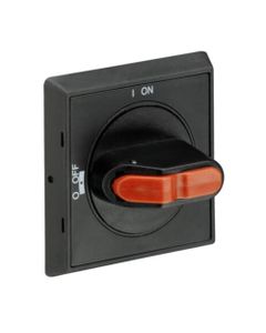 Pokrętło MSHD-LB, czarne, wskazanie I-0/ON-OFF, do wył. silnikowych MS116