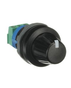Potencjometr MT-150B, 50 kOhm, kołnierz z czarnego tworzywa