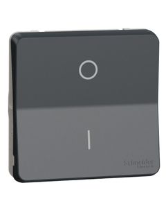 Mureva - Mechanizm łącznika dwupolowego antracyt, IP55