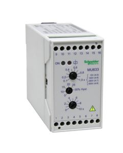Przekaźnik MU 633 100-220V DC, pomiarowy, nad- lub podnapięciowy