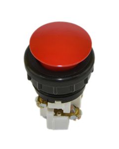 Przycisk grzybkowy N1-1DP czerwony, 1NO+1NC, monostabilny, standard 38mm
