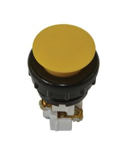 Przycisk grzybkowy N1-1DP żółty, 1NO+1NC, monostabilny, standard 38mm