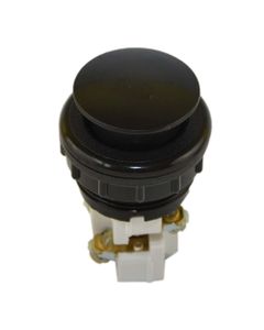 Przycisk grzybkowy N1-1DP czarny, 1NO+1NC, monostabilny, standard 38mm