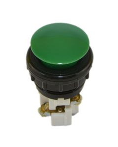 Przycisk grzybkowy N1-1DP zielony, 1NO+1NC, monostabilny, standard 38mm