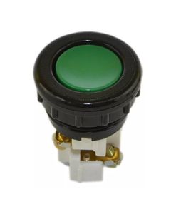 Przycisk kryty N1-1KP zielony, 1NO+1NC, monostabilny, standard 38mm