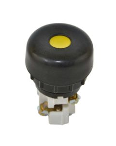 Przycisk uszczelniony N1-1UP żółty, 1NO+1NC, monostabilny, standard 38mm