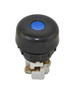 Przycisk uszczelniony N1-1UP niebieski, 1NO+1NC, monostabilny, standard 38mm