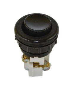 Przycisk wystający N1-1WP czarny, 1NO+1NC, monostabilny, standard 38mm