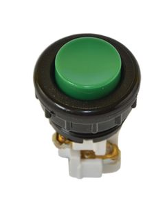 Przycisk wystający N1-1WP zielony, 1NO+1NC, monostabilny, standard 38mm