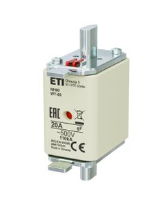 Wkładka topikowa NH00/WT-00 gF 40A/500V szybka, KOMBI