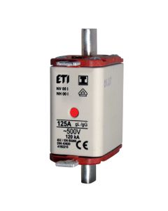 Wkładka topikowa NH00 gG 32A/500V przemysłowa zwłoczna 500V KOMBI