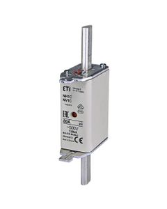 Wkładka topikowa NH1C gG 80A/500V przemysłowa zwłoczna 500V KOMBI