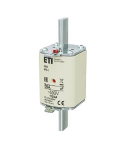 Wkładka topikowa NH1/WT-1 gF 100A/500V szybka, KOMBI
