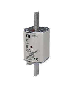 Wkładka topikowa NH1/WT-1 gF 250A/500V szybka, KOMBI