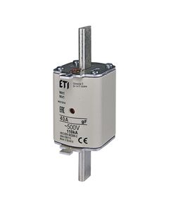 Wkładka topikowa NH1/WT-1 gF 40A/500V szybka, KOMBI