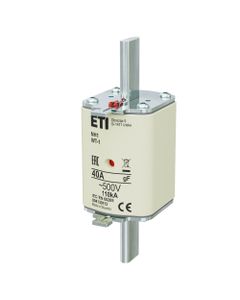 Wkładka topikowa NH1/WT-1 gF 40A/500V szybka, KOMBI