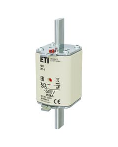 Wkładka topikowa NH1/WT-1 gF 50A/500V szybka, KOMBI