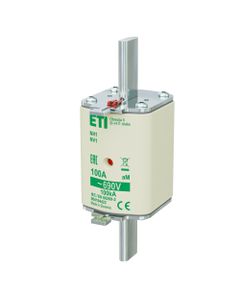 Wkładka topikowa NH1 aM 100A/690V silnikowa, KOMBI