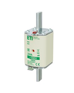 Wkładka topikowa NH1 aM 250A/690V silnikowa, KOMBI