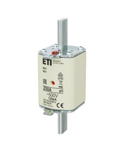 Wkładka topikowa NH1 gG 250A/500V przemysłowa zwłoczna 500V KOMBI