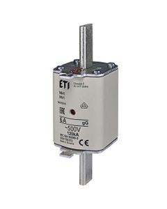 Wkładka topikowa NH1 gG 6A/500V przemysłowa zwłoczna 500V KOMBI