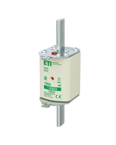 Wkładka topikowa NH2C aM 100A/690V silnikowa, KOMBI