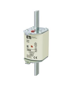 Wkładka topikowa NH2C gG 100A/500V przemysłowa zwłoczna 500V KOMBI