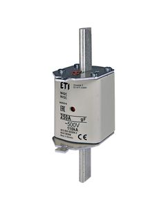 Wkładka topikowa NH2/WT-2C gF 250A/500V szybka, KOMBI
