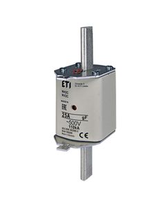 Wkładka topikowa NH2/WT-2C gF 25A/500V szybka, KOMBI