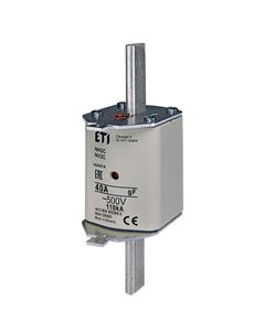 Wkładka topikowa NH2/WT-2C gF 40A/500V szybka, KOMBI