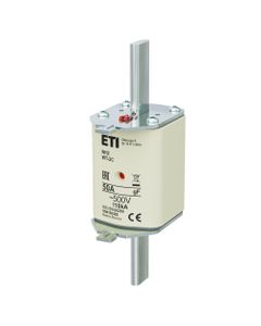 Wkładka topikowa NH2/WT-2C gF 50A/500V szybka, KOMBI