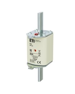 Wkładka topikowa NH2/WT-2C gF 80A/500V szybka, KOMBI