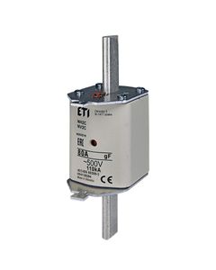 Wkładka topikowa NH2/WT-2C gF 80A/500V szybka, KOMBI