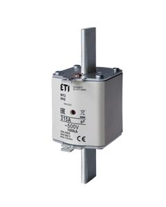 Wkładka topikowa NH2/WT2 gF 315A/500V szybka, KOMBI