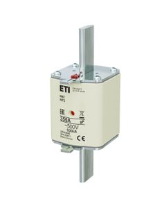 Wkładka topikowa NH2/WT2 gF 355A/500V szybka, KOMBI