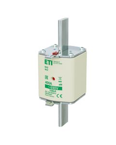 Wkładka topikowa NH2 aM 400A/690V silnikowa, KOMBI
