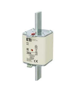 Wkładka topikowa NH2 gG 200A/500V przemysłowa zwłoczna 500V KOMBI