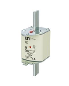 Wkładka topikowa NH3C gG 250A/500V przemysłowa zwłoczna 500V KOMBI