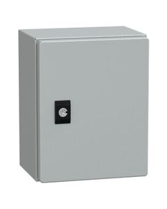 Obudowa CRN 250x200x150, IP66, z płytą montażową, drzwi pełne