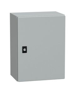 Obudowa CRN 400x300x200, IP66, z płytą montażową, drzwi pełne
