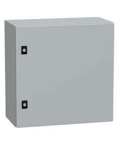 Obudowa CRN 500x500x250, IP66, z płytą montażową, drzwi pełne