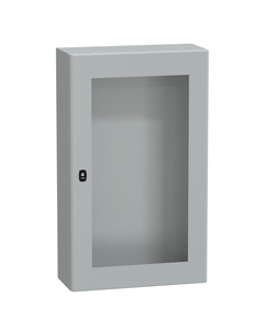 Obudowa S3D 1000x600x250, stalowa IP66, bez płyty, drzwi transparentne
