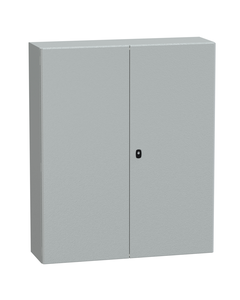 Obudowa S3D 1200x1000x300, stalowa IP55, z płytą montażową, podwójne drzwi
