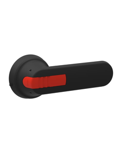 Rączka OHB125J12 czarna, do wałka 12mm, L-125mm IP65, do OT630…800E, OS, blokada na trzy kłódki.