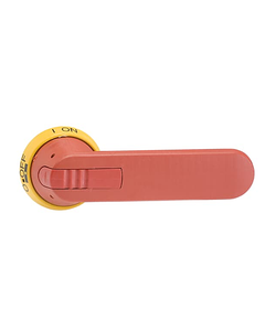 Rączka OHY175J12 żółto-czerwona, do wałka 12mm, L-175mm IP65, do OS630-801, blokada na trzy kłódki.