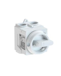 Rozłącznik w obudowie ONE20M4W, 20A, 4-biegunowy 0-1, biała pokrywa, białe pokrętło, IP67